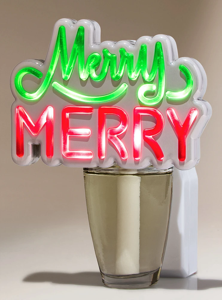 Merry Merry Neon Nightlight Wallflowers Fragrance Plug