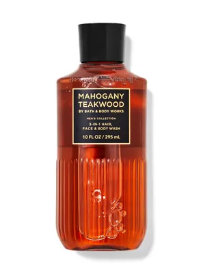 Mahogany Teakwood 3-in-1 Hair, Face & Body Wash