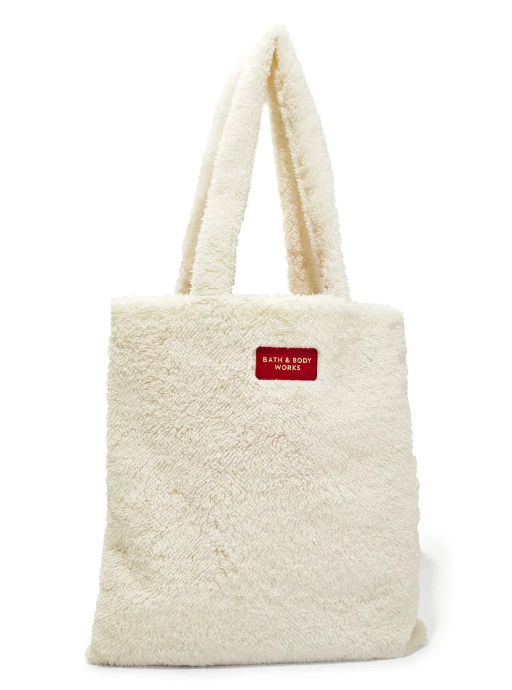 sherpa tote bag