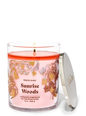 Sunrise Woods Single Wick Candle