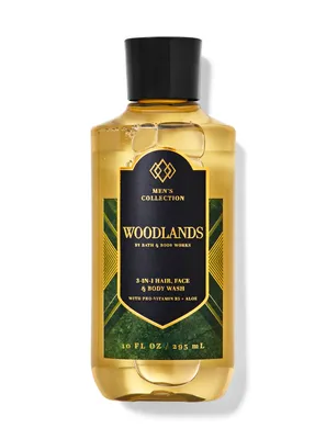 Woodlands 3-in-1 Hair, Face & Body Wash
