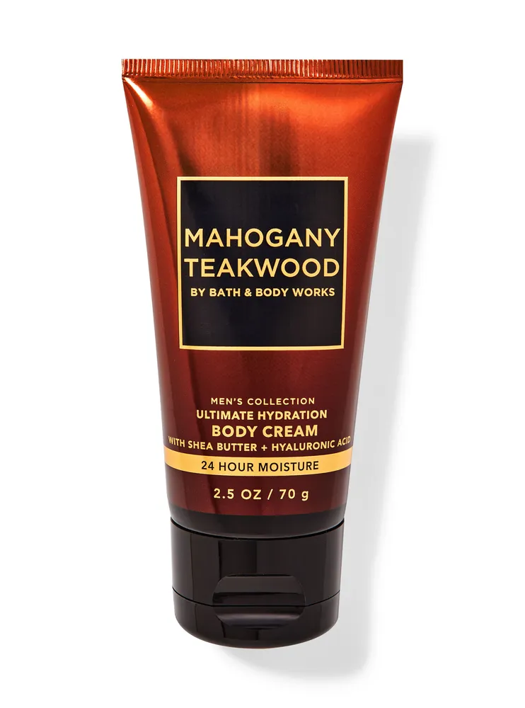Mens Mahogany Teakwood Travel Size Ultimate Hydration Body Cream