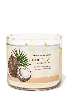 Sunny Coconut 3-Wick Candle