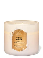 Tis The Season 3-Wick Candle