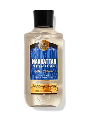 Manhattan Nightcap 3-in-1 Hair, Face & Body Wash