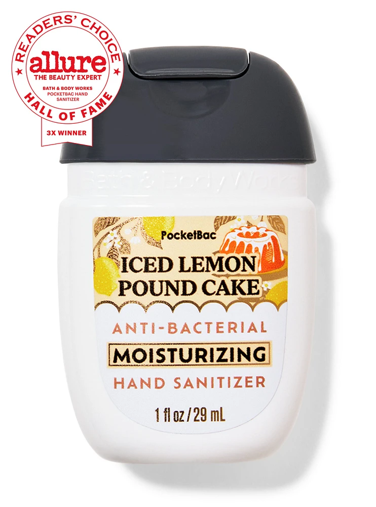 Iced Lemon Pound Cake Moisturizing PocketBac Hand Sanitizer