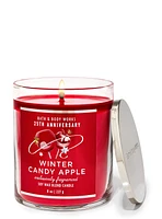 Winter Candy Apple Single Wick Candle