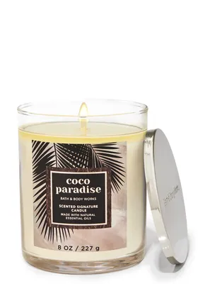 Coco Paradise Signature Single Wick Candle