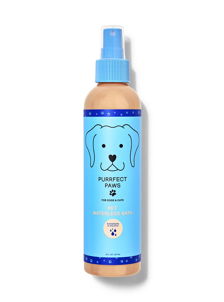 Raindrops & Violet Pet Waterless Bath