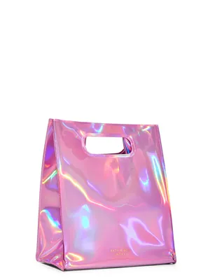 Pink Iridescent Mini Gift Bag