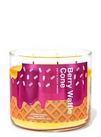Berry Waffle Cone 3-Wick Candle