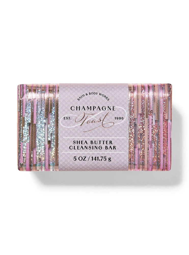 Champagne Toast Shea Butter Cleansing Bar