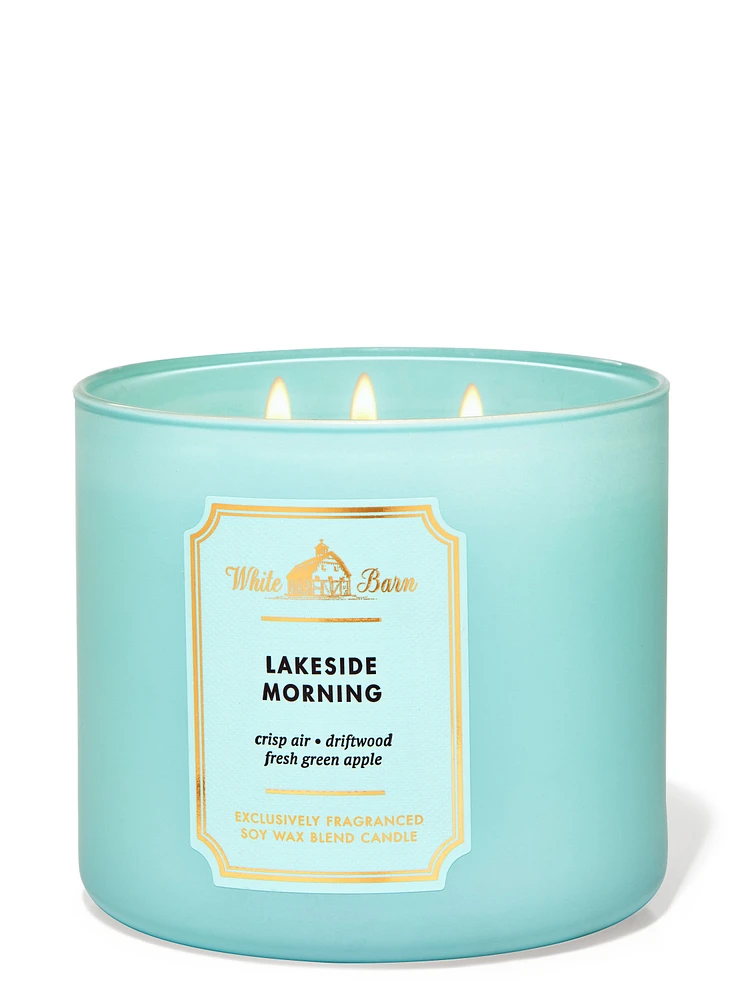 Lakeside Morning 3-Wick Candle