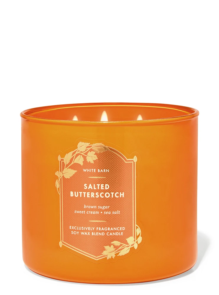 Salted Butterscotch 3-Wick Candle