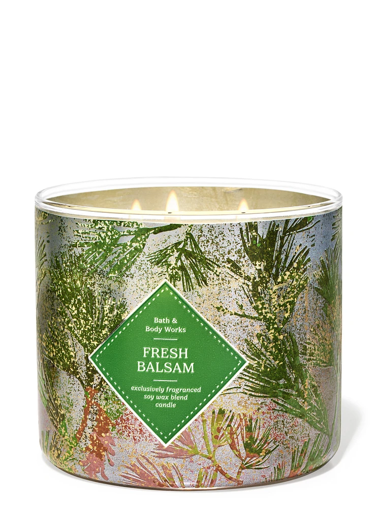 Fresh Balsam 3-Wick Candle