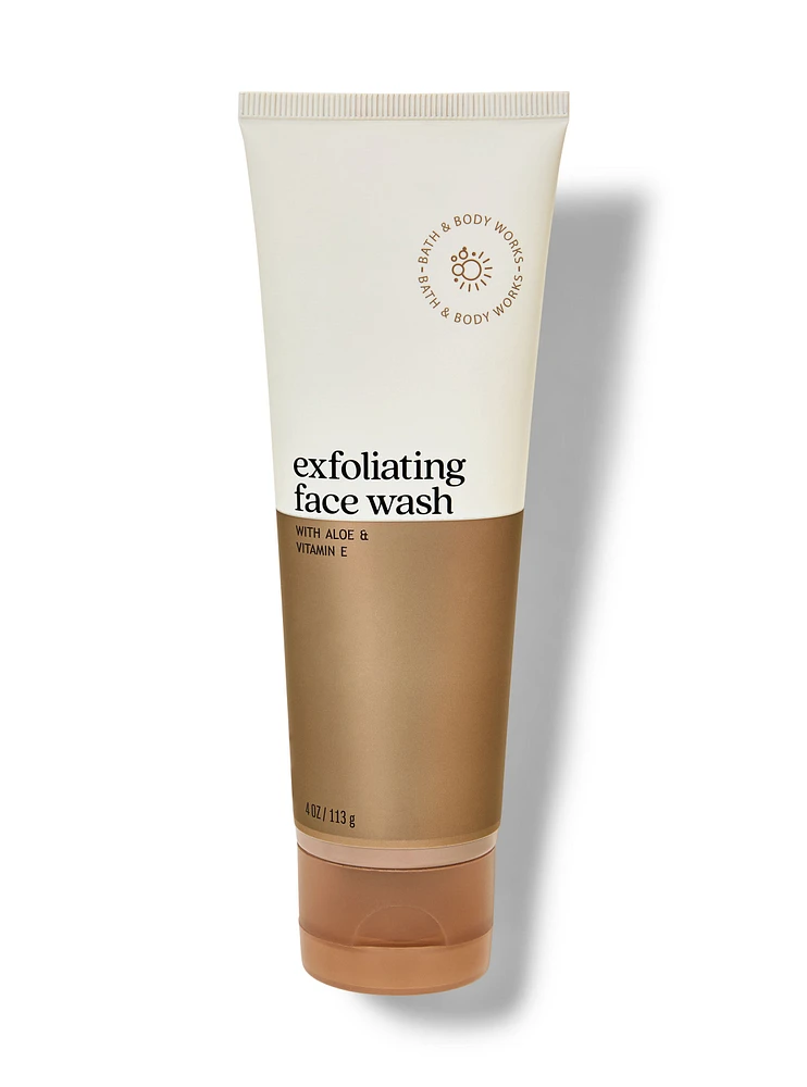 Exfoliating Face Wash With Aloe + Vitamin E