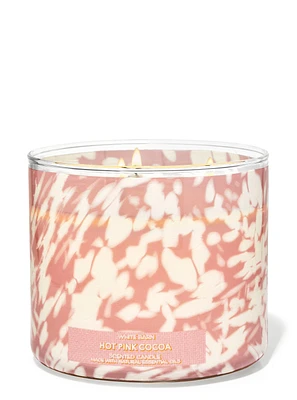 Hot Pink Cocoa 3-Wick Candle