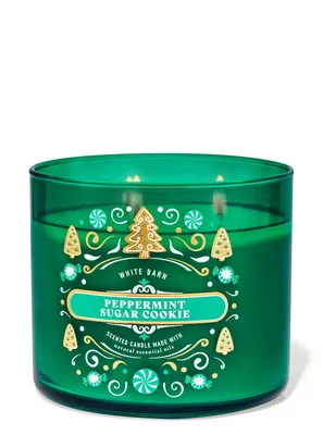 Peppermint Sugar Cookie 3-Wick Candle