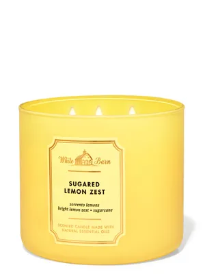 Sugared Lemon Zest 3-Wick Candle