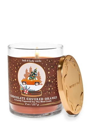 Chocolate Covered Orange Single Wick Candle