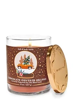 Chocolate Covered Orange Single Wick Candle