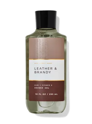 Leather & Brandy Shower Gel