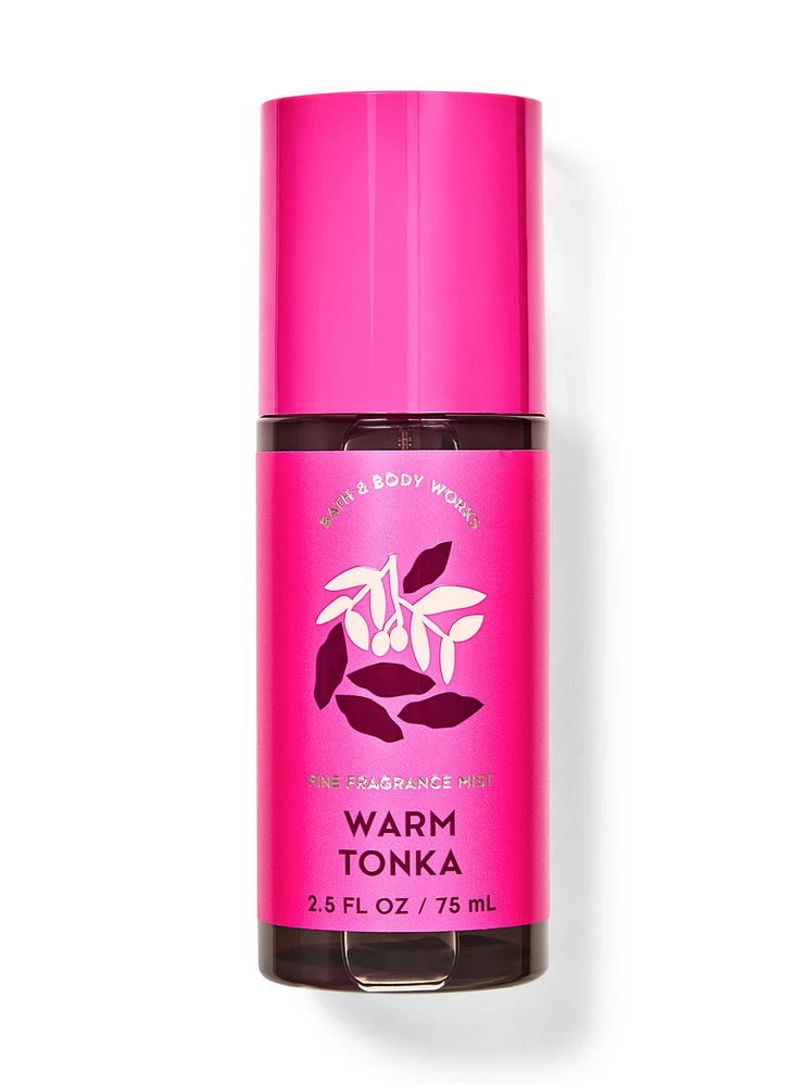 Warm Tonka Travel Size Fine Fragrance Mist