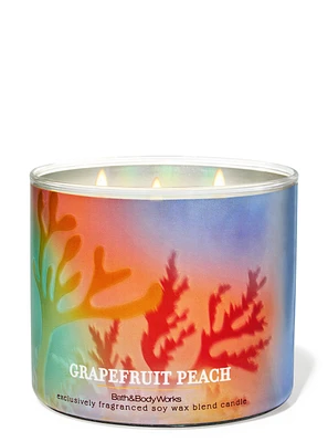 Grapefruit Peach 3-Wick Candle