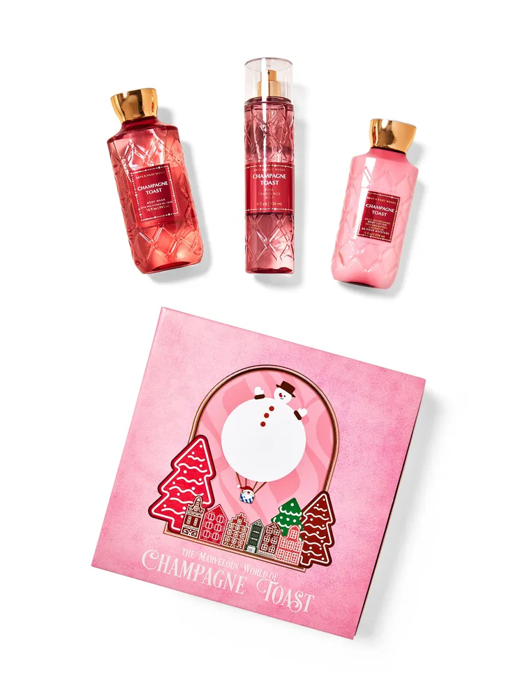 Bath and Body Works Champagne Toast Travel Set in 2023