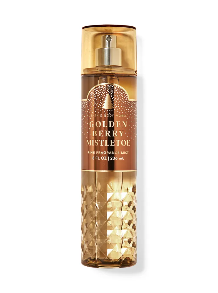 Bath & Body Works Golden Berry Mistletoe Fine Fragrance Mist