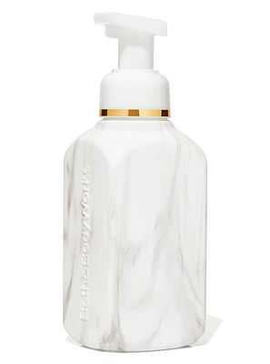 White Marble Gentle & Clean Foaming Hand Soap Dispenser