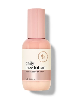 Daily Face Lotion With Hyaluronic Acid