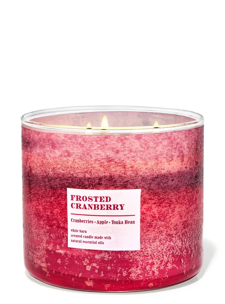 Swirling Glitter Pink Candle