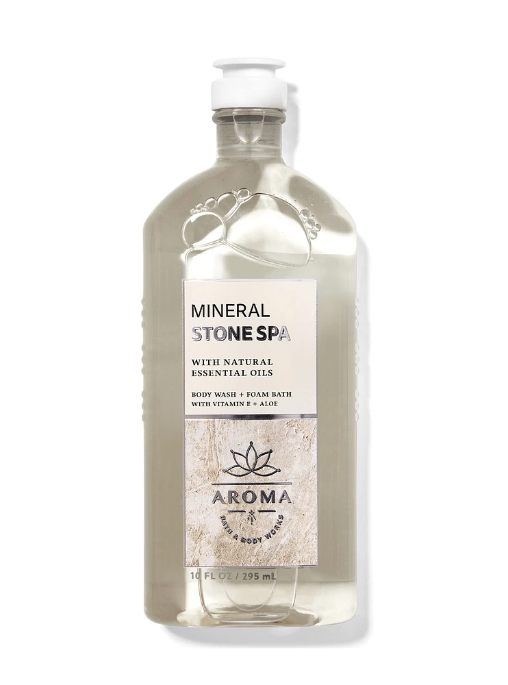 Mineral Stone Spa Body Wash and Foam Bath