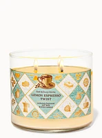 Lemon Espresso Twist 3-Wick Candle