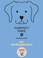 Raindrops & Violet Pet Waterless Bath