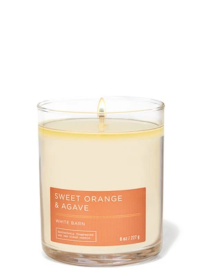 Sweet Orange & Agave Single Wick Candle