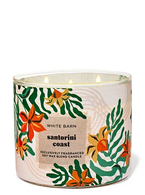 Santorini Coast 3-Wick Candle