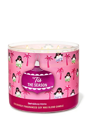 Tis The Season 3-Wick Candle