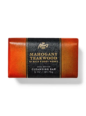 Mahogany Teakwood Shea Butter Cleansing Bar