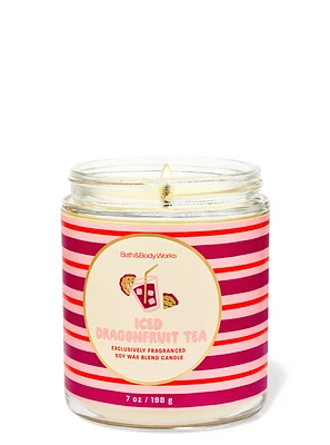 Iced Dragonfruit Tea Single Wick Candle