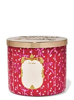 Pink Lilac & Vanilla 3-Wick Candle