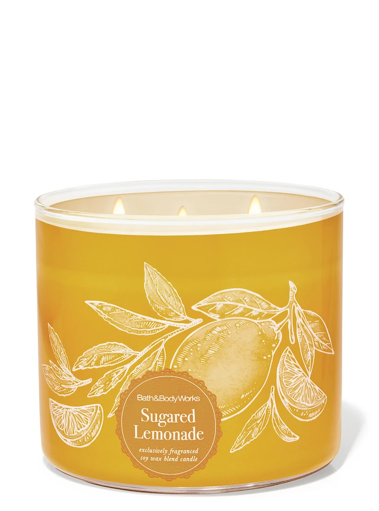Sugared Lemonade 3-Wick Candle
