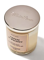 Coffee & Whiskey Single Wick Candle
