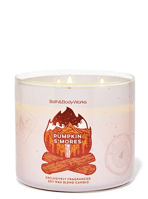 Pumpkin S'mores 3-Wick Candle