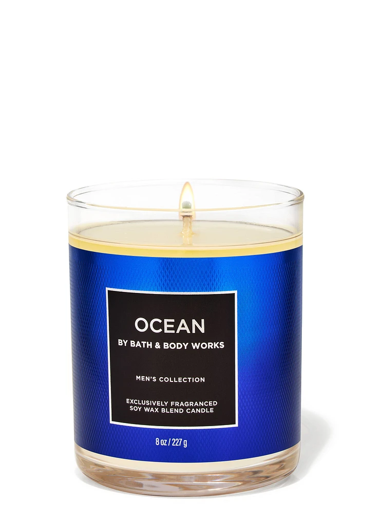 Ocean Single Wick Candle