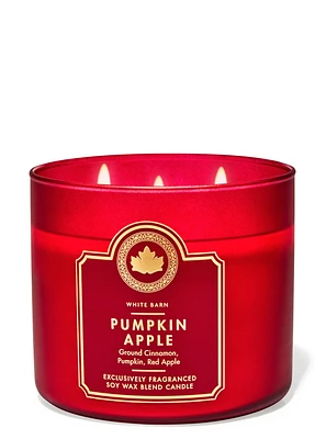 Pumpkin Apple 3-Wick Candle