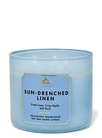 Sun-Drenched Linen 3-Wick Candle