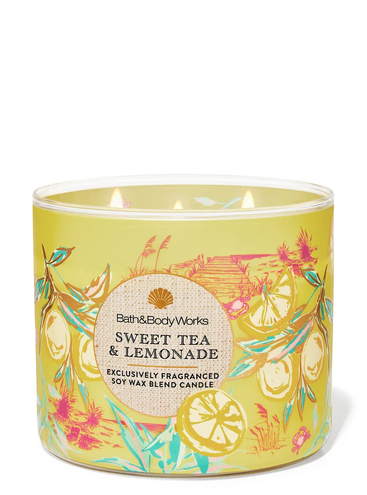 Sweet Tea & Lemonade 3-Wick Candle