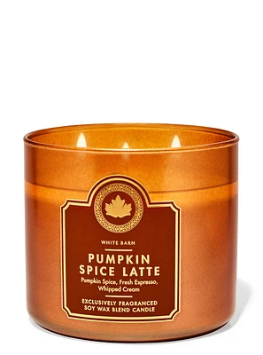 Pumpkin Spice Latte 3-Wick Candle